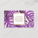 Search for purple pattern business cards Interior design