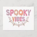 Search for spiders and webs postcards Pumpkin