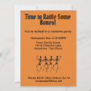 Search for bones halloween invitations Skeletons