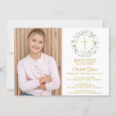 Search for photo first communion invitations Greenery