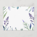 Search for lavender watercolor postcards Flowers
