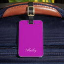 Search for purple luggage tags Script