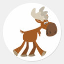Search for moose cartoon stickers Deer