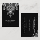 Search for ornament business cards White