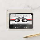 Search for cassette tape save the dates Music