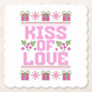 Search for kiss coasters Merry christmas