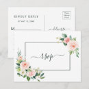 Search for without meal choice wedding rsvp cards Watercolor floral