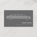 Search for car rental business cards Chauffeur