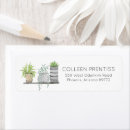 Search for women return address labels Botanical