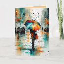 Search for rainy note cards Colourful