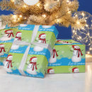 Search for blue and white christmas wrapping paper Snowflake