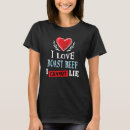 Search for roast beef tshirts Lie