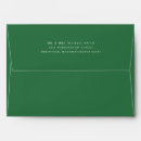 Search for forest green envelopes Return address