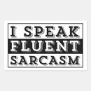 Search for speak stickers Sarcastic