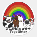 Search for free animal stickers Vegetarian