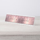 Search for luxury name plates Pink