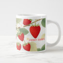 Search for sweet strawberries mugs Red