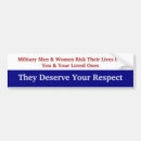 Search for military support bumper stickers Usa