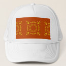 Search for orange floral hats Abstract