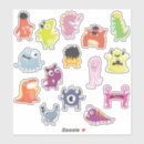 Search for silly monsters stickers Cute
