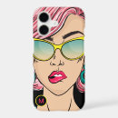 Search for girls face iphone cases Colourful