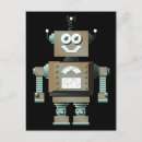 Search for retro robot postcards Vintage