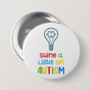 Search for shining light badges Autism awareness