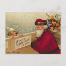 Search for ephemera christmas cards Santa claus