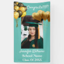 Search for school graduation banners Black and gold
