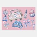 Search for chinoiserie christmas wrapping paper Bow