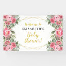 Search for pink and gold banners Botanical