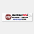 Search for chronic pain bumper stickers Lupus
