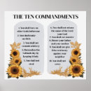 Search for ten commandments posters God