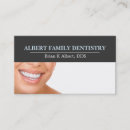 Search for smile business cards Doctor