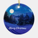 Search for moonlight christmas tree decorations Evening