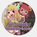 Search for devil girl stickers Angel