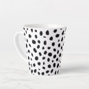 Search for black and white spots mugs Cute