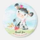 Search for baby shower thank you magnets Pink