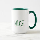 Search for nice and naughty mugs Green
