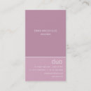 Search for thistles business cards Purple