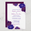 Search for royal purple wedding invitations Plum