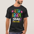 Search for team 4th grade tshirts Squad