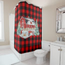 Search for christmas plaid shower curtains Bathroom