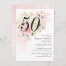 Search for mom 50th birthday invitations Elegant