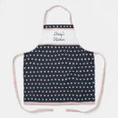 Search for black and white polka dot aprons Mother