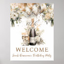 Search for 70th birthday party signs Rose gold