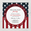 Search for welcome home party invitations Military