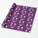Search for magic mushrooms wrapping paper Woodland