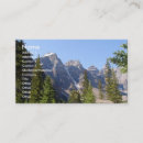 Search for time business cards Nature