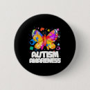 Search for autism butterfly badges Autistic